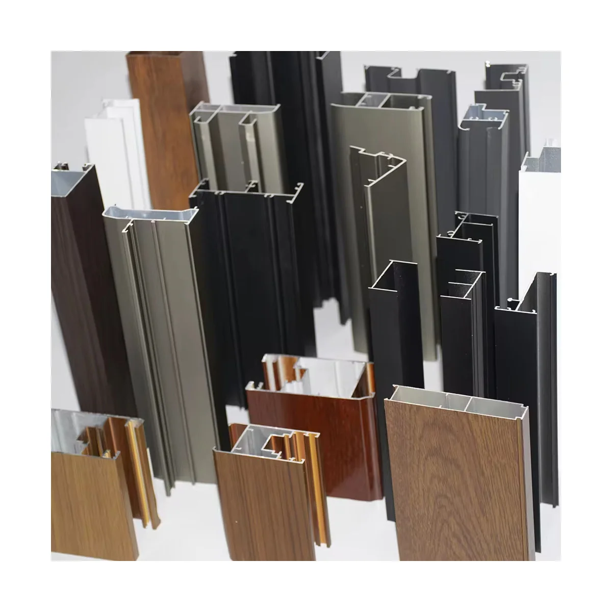 التخصيص الألومنيوم Perfiles De Aluminio Para Ventana الملف الشخصي الألومنيوم لنافذة الألومنيوم ويندوز الملف الشخصي #1