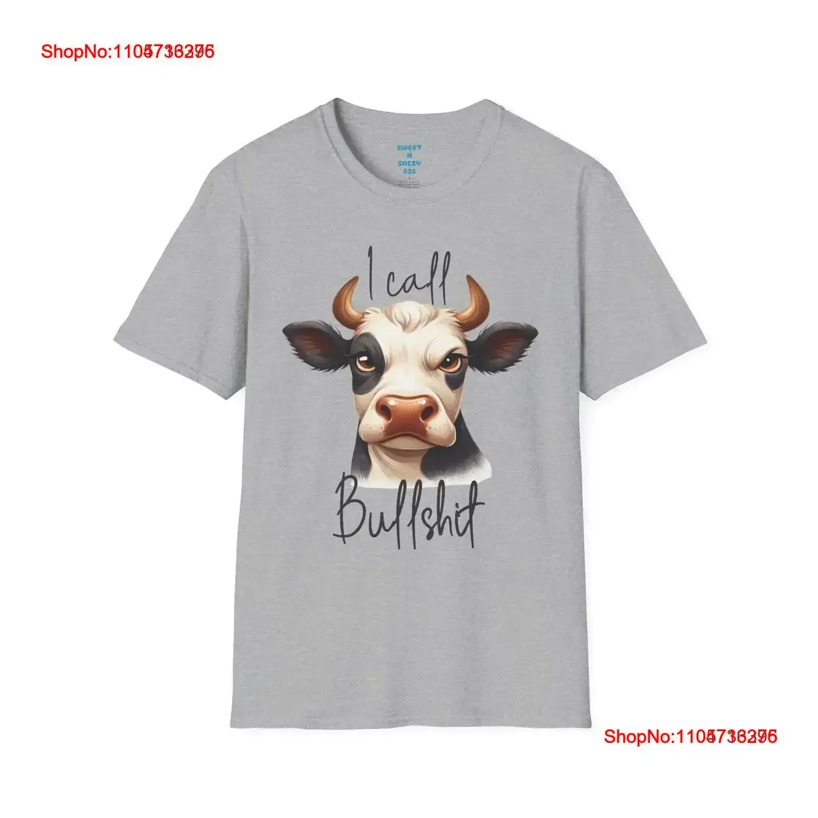 I Call Bullsh t Funny Attitude Shirt vintage Washed Comfortable homme Soft Slightly Stretched graphic fashion streetwear