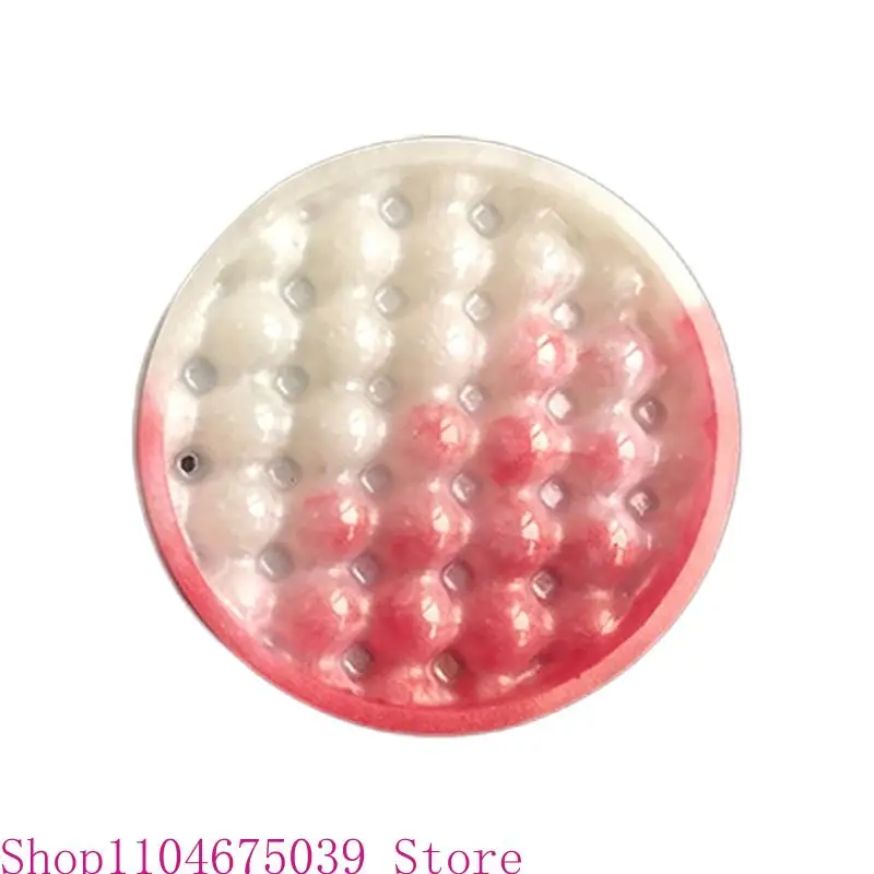 

5asd Bead Coaster Molds Round Silicone Cup Lid Mold Circle Epoxy Casting Mold for Resin Mug Cover Jewelry Tray Home Decors