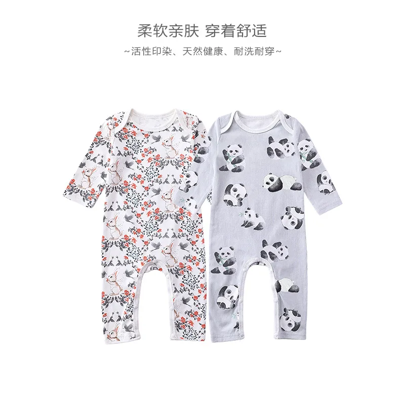 

Jenny&Dave Baby jumpsuit autumn 2023 new long sleeved baby clothes spring and autumn outing jumpsuit baby autumn pajamas