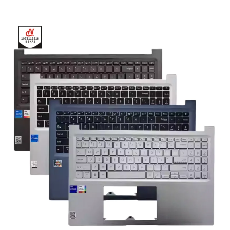 

Верхний чехол с упором для рук и английской клавиатурой для VivoBook 16X X1603Z Fearless 16, M1603Q X1603Z, чехол C, серебристо-серый