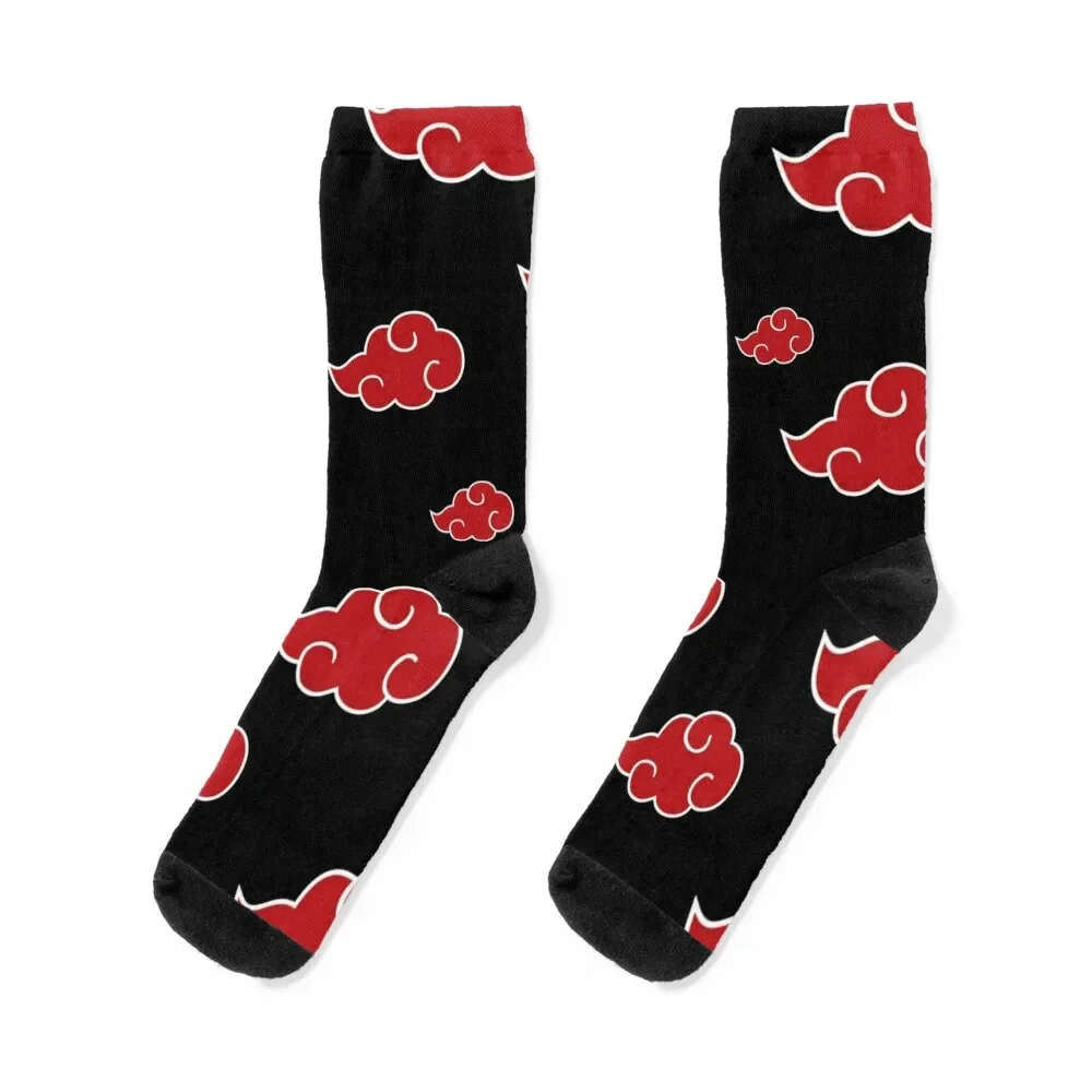 

Black and Red Cloud Socks designer shoes Men's Socks Luxury Women's