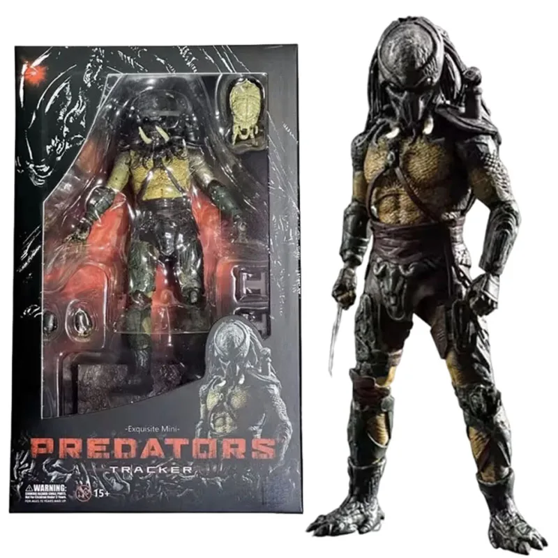 

The Predator Action Figure Movie Tracker Predators Figuras Manga Figurine Toys 4.5-Inch Model Anime Peripheral Original Gift