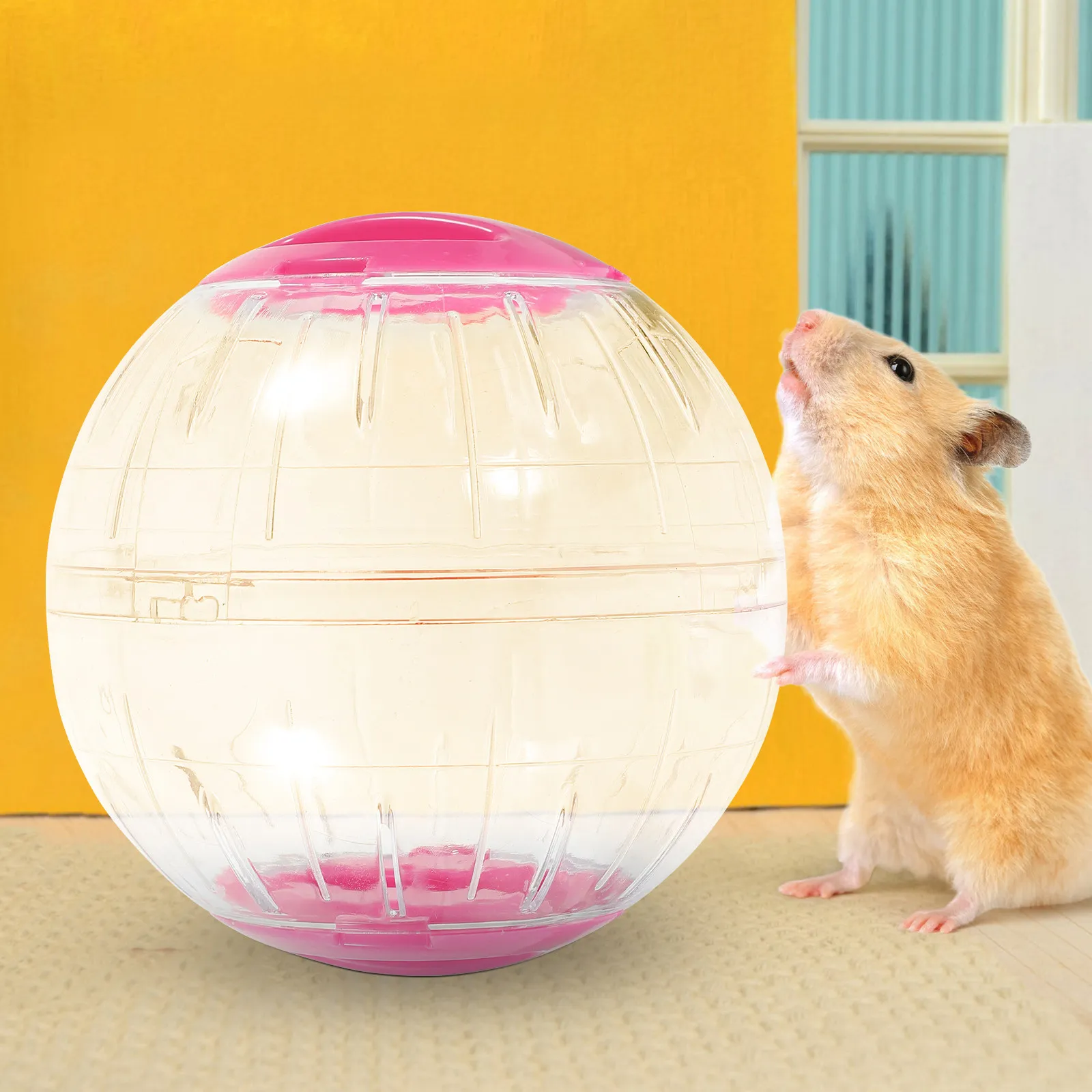 

Набор из 4 прозрачных бесшумных колес для хомяков, морских свинок, мышей и других мелких животных, аксессуары для клетки