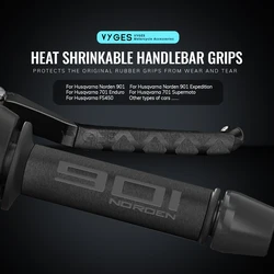 Motorcycle Heat Shrinkable Handlebar Grip Clutch Brake Lever Cover For Husqvarna Norden 901 Norden901 701 Enduro Supermoto FS450