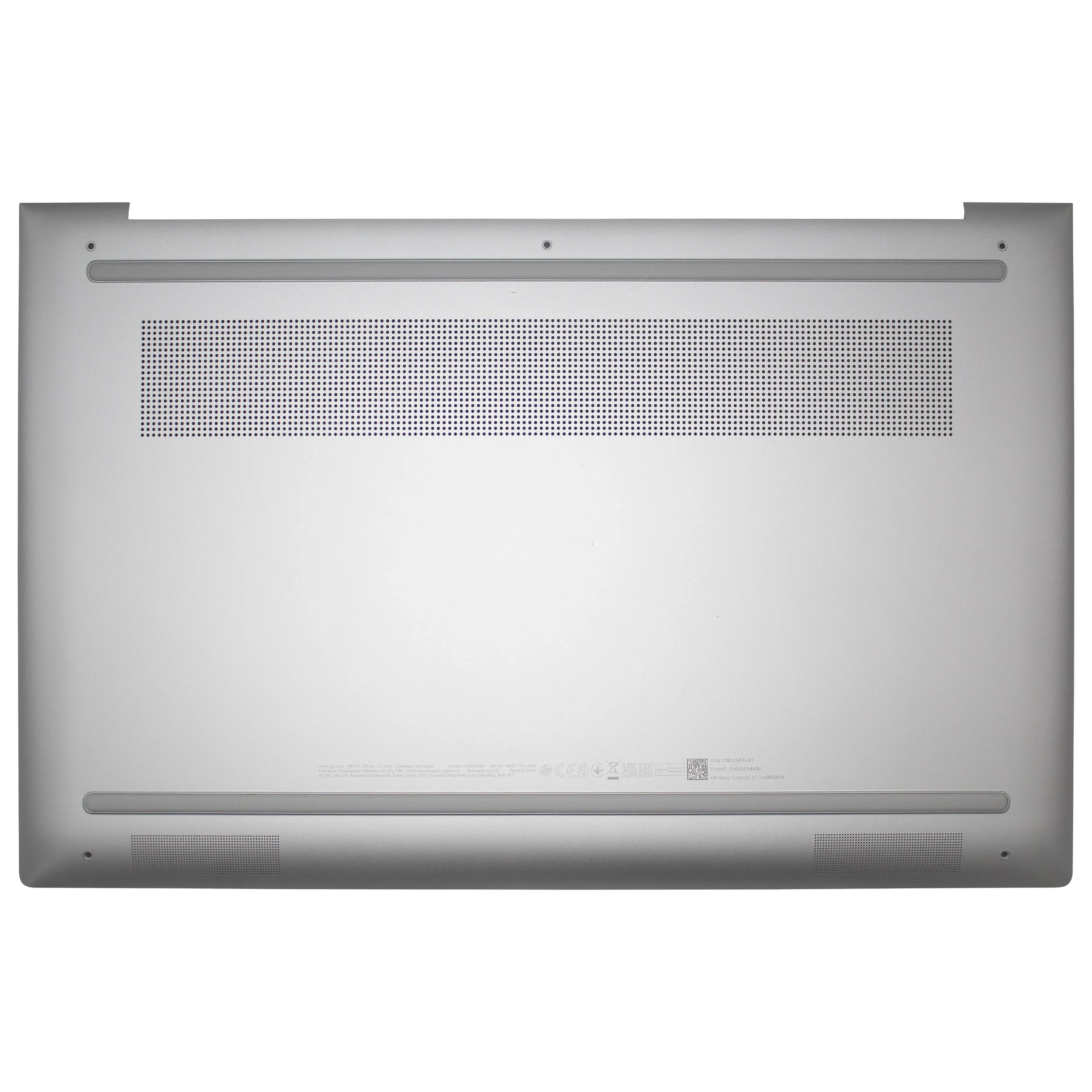 

Новый оригинальный для Envy 17-CW 17T-CW 17T-CR TPN-C176, задняя крышка ЖК-дисплея, упор для рук, верхняя часть корпуса, нижняя часть корпуса, нижняя крышка, серебристая