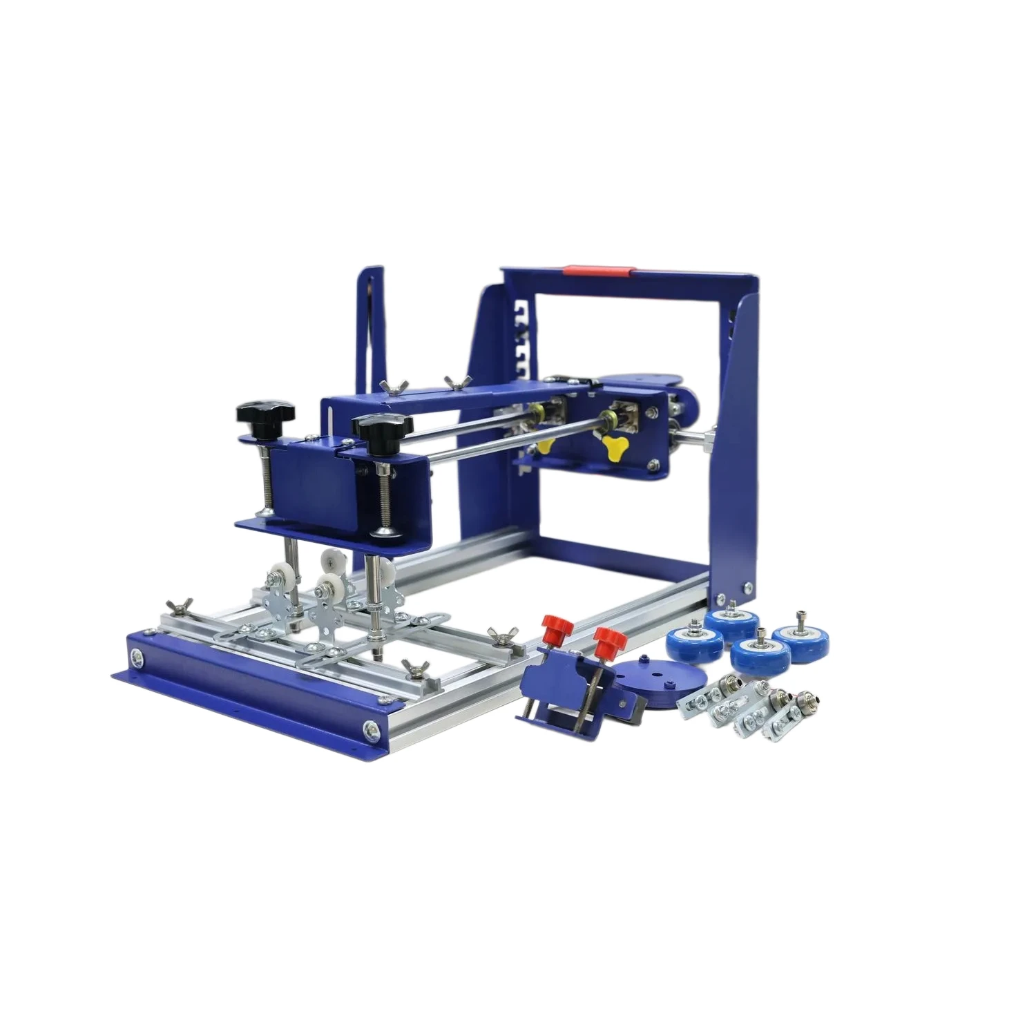 

DL-qm-001 Press Silk Screen Printing Machine screen printing station, Curved Screen Printing Machine