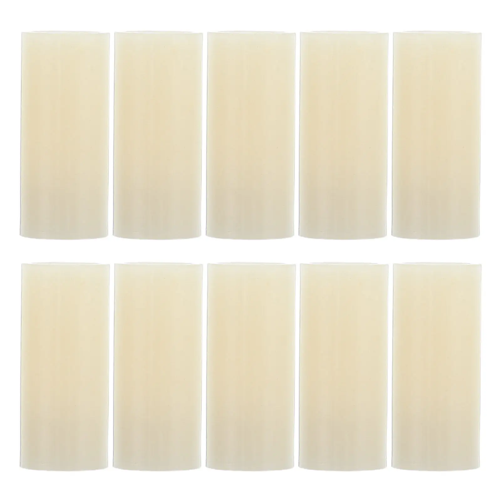 

10Pcs Pool Stick Tips Replacement 11Mm Screw-on Copper Ferrules Threaded Quick-Install Repair Kit for Professional Billiard Cues