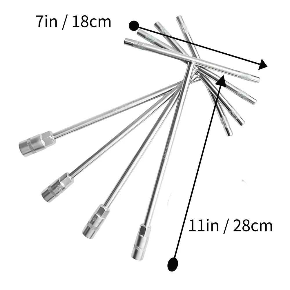 4-Piece T-Handle Socket Wrench Set 6