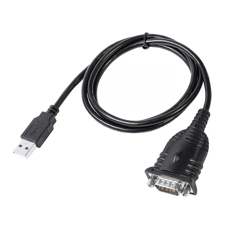 Prolific USB Type A USB‑C to DB9 Male RS232 Serial Converter Adapter Cable Full Pinout Support Windows 7 8 10 11 XP Android Mac