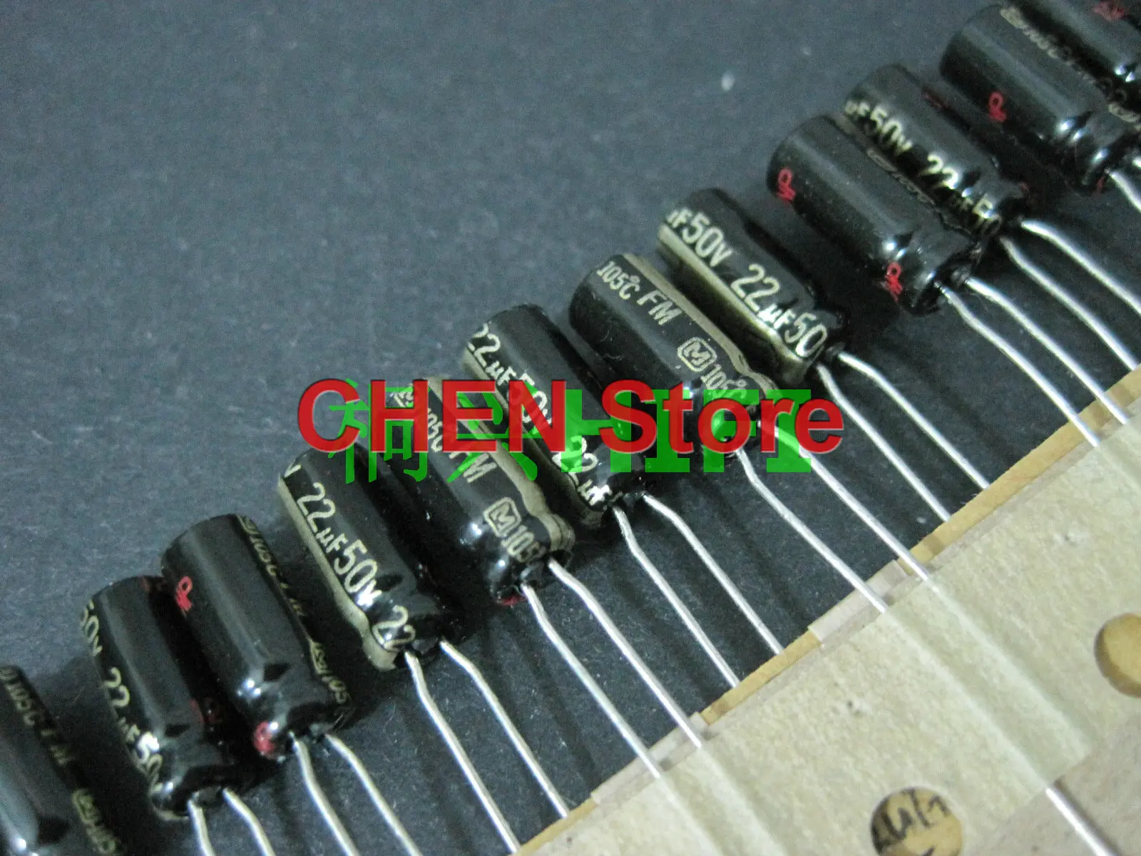 50PCS matsushita capacitor FM Series 50V22UF 5X11MM 22uF/50V ultra low internal resistance Electrolytic Capacitor 22uf 50v