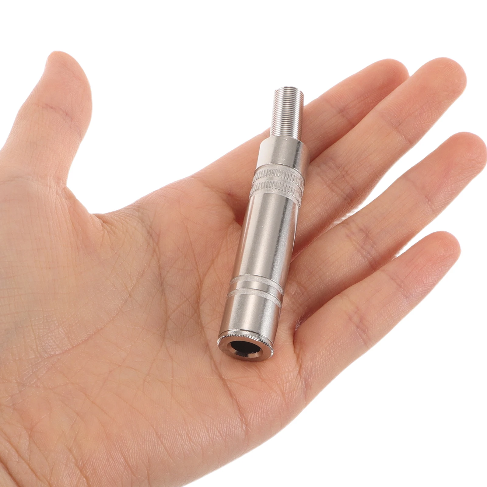 

6 шт., аудиоразъем, микрофонный преобразователь, стерео цинковый сплав, гнездо 6,35 мм, прочный, износостойкий, стабильный для наружного использования