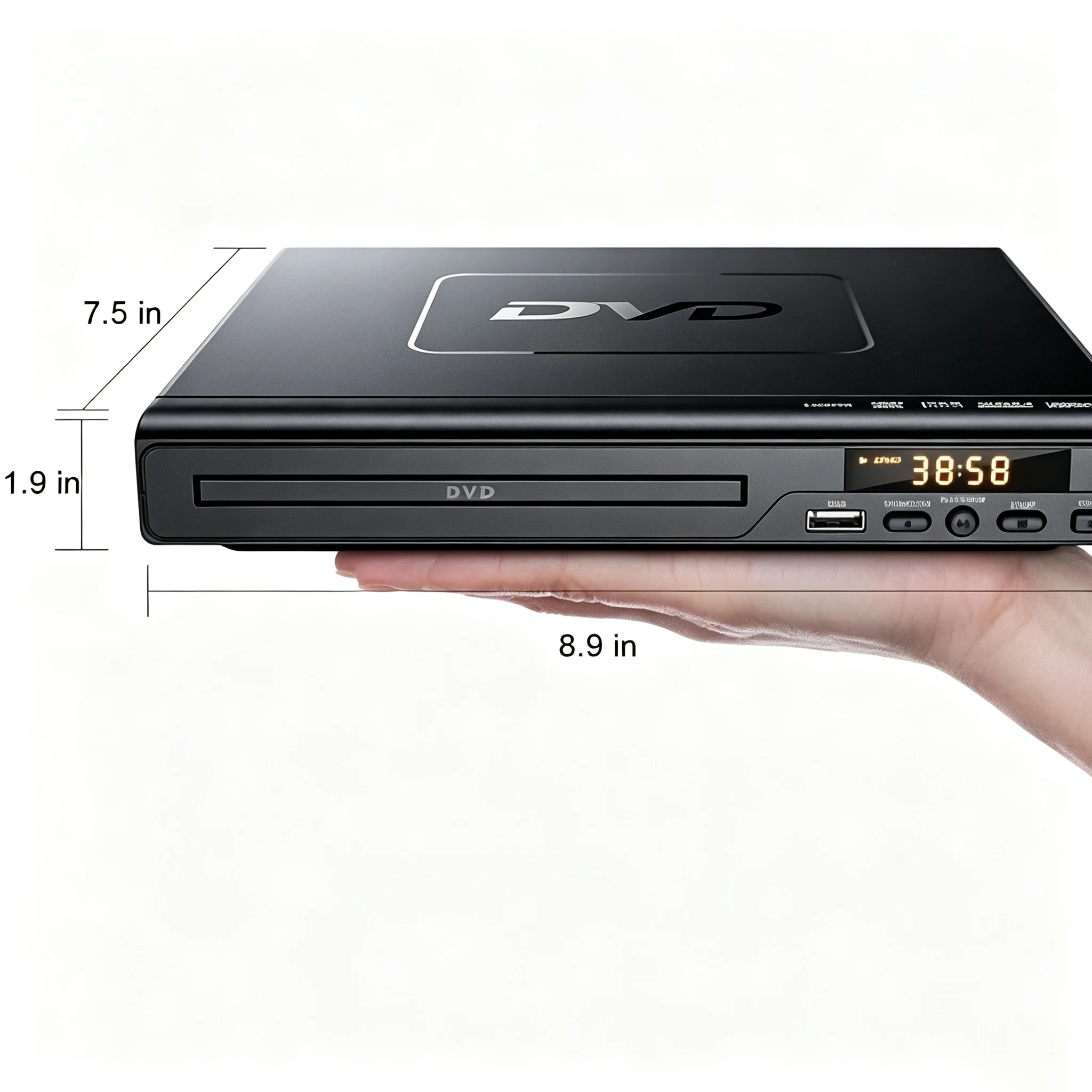 Multi Region Full HD 1080P Home DVD Player Multimedia Digital TV Disc Player Support DVD CD MP3 MP4 VCD Home Theatre System