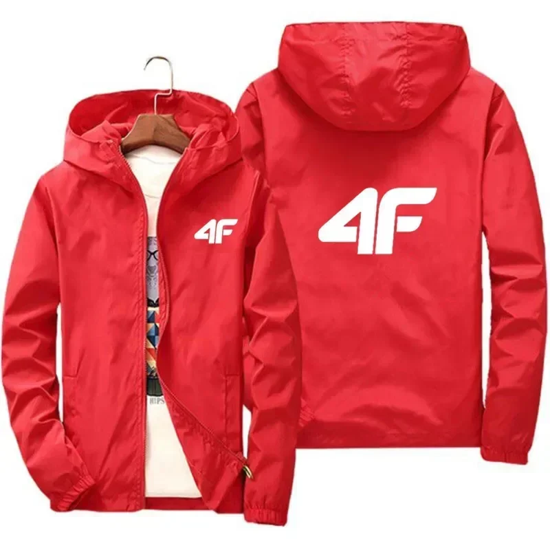 سترات رياضية عصرية جديدة لعام 2025، ملابس رجالية، سترات مقاومة للرياح للربيع والخريف، معاطف رجالية، سترات بغطاء للرأس غير رسمية