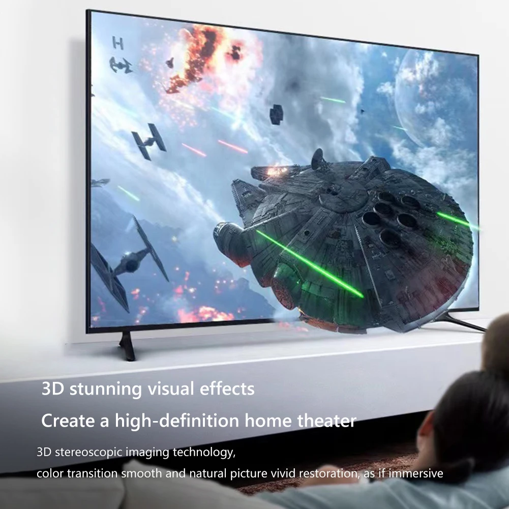 Adaptador de cabo uhd2.1, conversor portátil macho para fêmea, compatível com hdmi, 8k, 60hz, 4k, 120hz, 48gbps, mesma tela/modo duplo de expansão