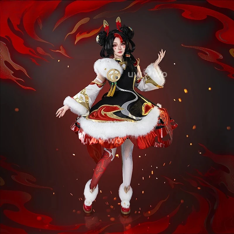 Gwen Cosplay serie Collab: juego League of Legends/LOL: Mythmaker Gwen Wild Rift WR disfraz de Cosplay S-2XL disfraz de Halloween