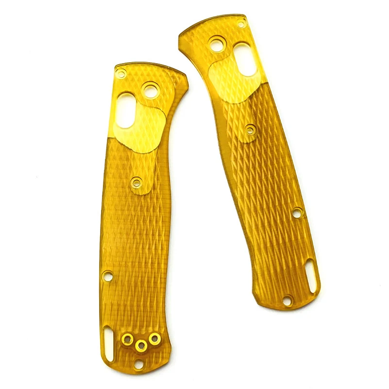 Imagem -06 - Ultem Pei Material Fold Knife Grip Handle Tipos Escalas para Genuine Benchmade Bugout 535 Facas Faça Você Mesmo Fazendo Acessórios Peças