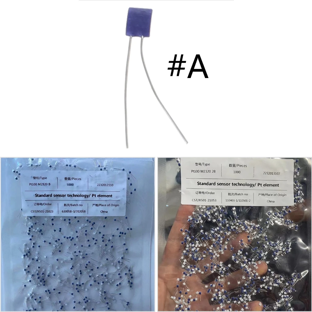 

1Pc PT100 Thermal Resistors Sensors PT100 A/B/2B For Engineers Researcher Needing Precise Temperature Monitoring