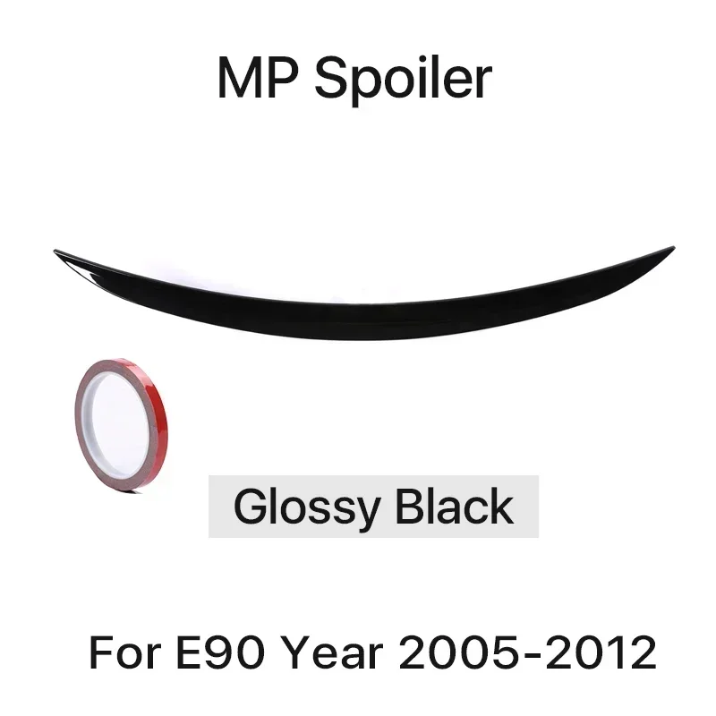 Koolstofvezel Achterbumper Kofferbak Spoiler Kofferdeksel Voor BMW 3 Serie E90 PSM MP M4 Stijl Wing Lip 2005-2012 325i 328i 335i 330i - afbeelding 1