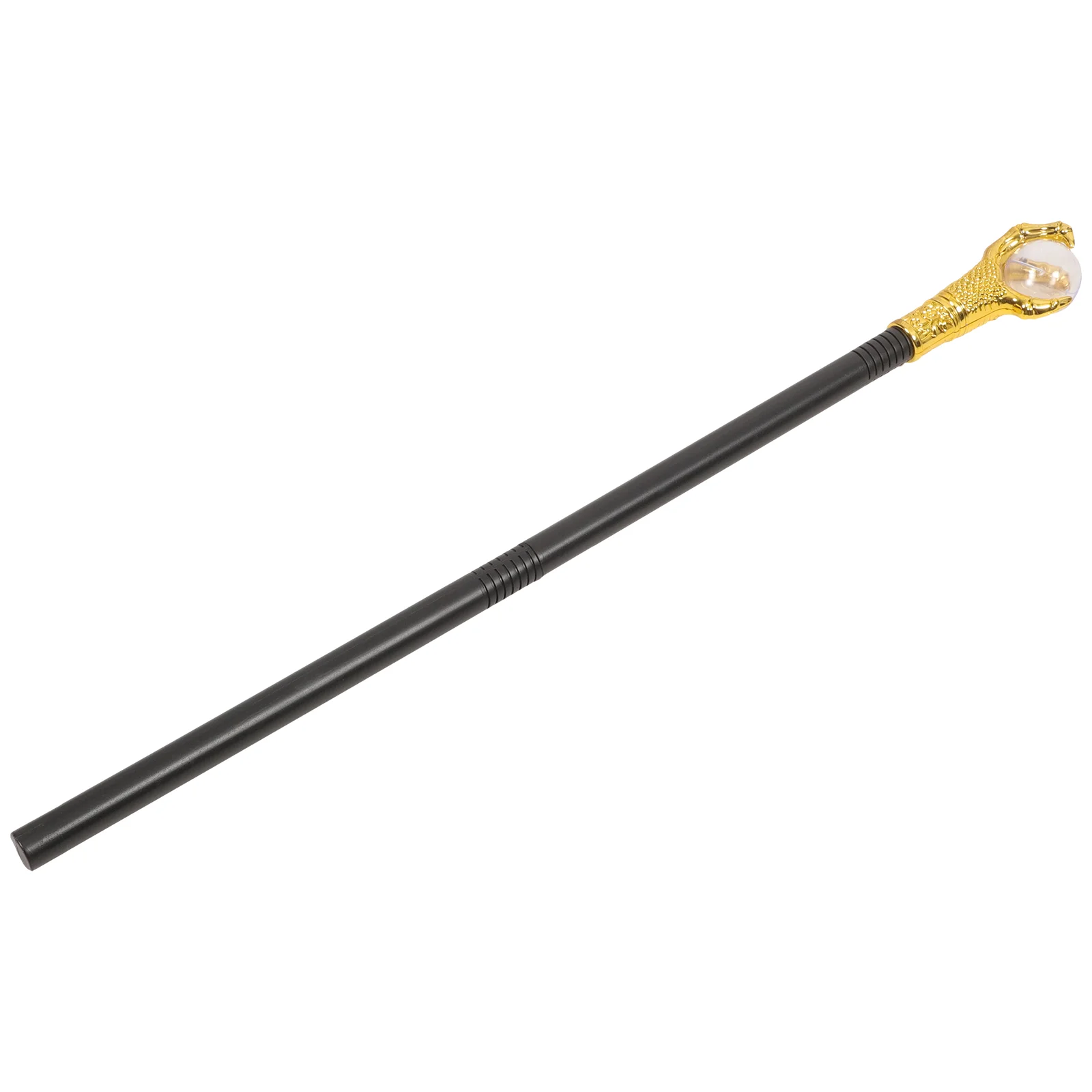 

King Scepter Toy Wand Prop Grab The Ball Halloween Cosplay Walking Stick Plastic Cane