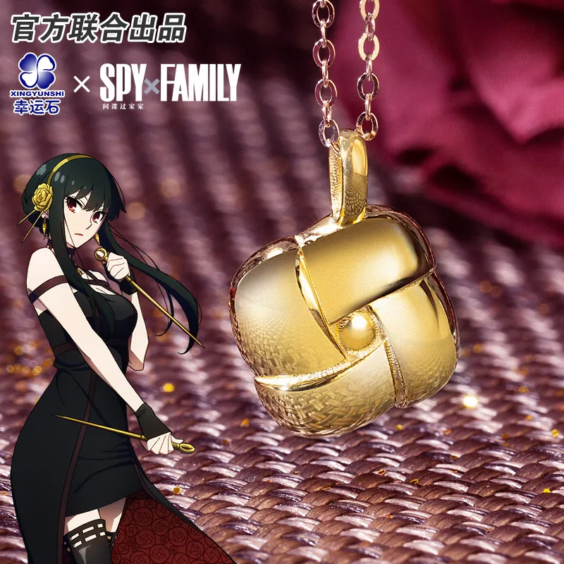 SPY×FAMILY Yor Forger Pendant Necklace 925 Sterling Silver Twilight Loid Anya Manga Role Action Figure Gift