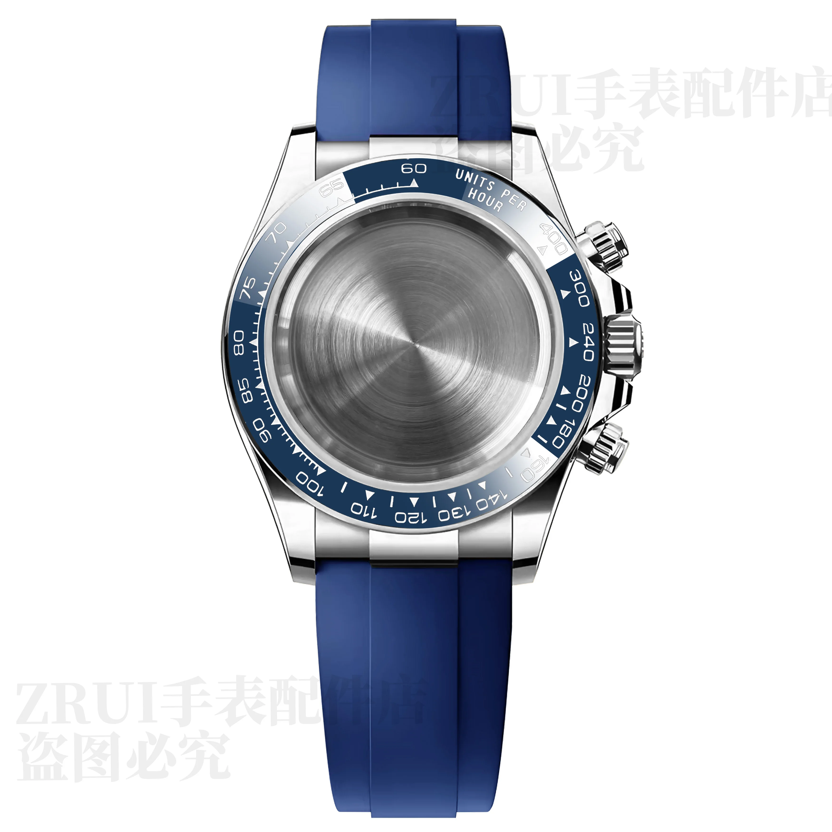 

VK63 Watch Case Accessories Stainless Steel Sapphire Crystal 10ATM Waterproof Case For VK63 movement 29mm-30mm Dial parts
