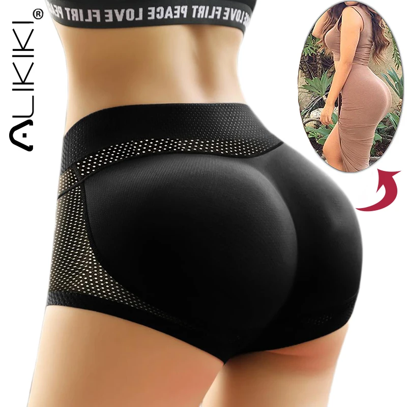 Butt Lifter Shaper Panties Hip Pads Shapewear Fake Buttocks Push Up Shorts Faja Waist Trainer Body Shapers Lingerie For Women