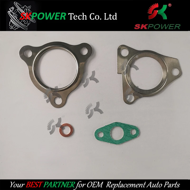 GT1544V New Turbo Gasket Kits For Hyundai Matrix 1.5 CRDi 81Kw U1.5L Euro 3 Turbocharger Gasket 740611 Turbine 28201-2A400