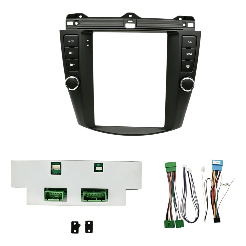 9.7 Inch Vertical Screen Android Car Radio Fascia Frame Dash Panel Trim Kit For Honda Accord 2004-2007