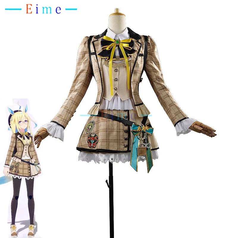 

Игра Pretty Derby Neo Universe Косплей Костюм Женский Килт Костюм Верхнее Пальто Юбка Шляпа и Сумка Хэллоуин Карнавальная Униформа На Заказ