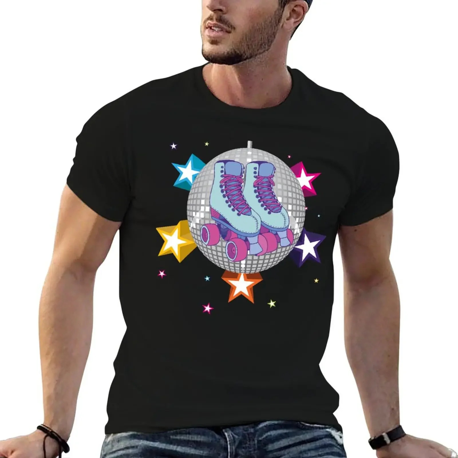 Roller Skating Disco - Roller Skates Disco T-Shirt baggy shirts for a boy mens graphic t-shirts big and tall