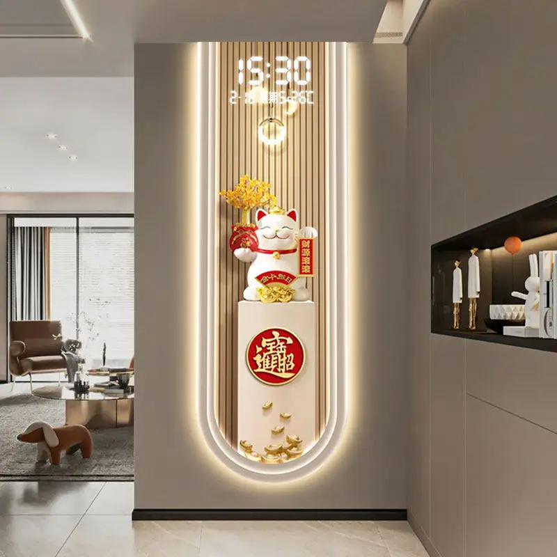 Korean Vintage Wall Watch Korean Aesthetic Silent Designer Design Simple Wall Watch Gamer Reloj Pared Living Room Decoration