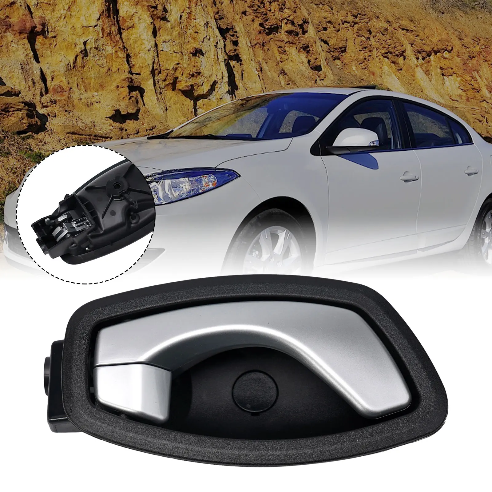 New Right Front Rear Interior Opening Door Handle Replacement  For Renault Fluence 2011-2013 806715396R 806713870R