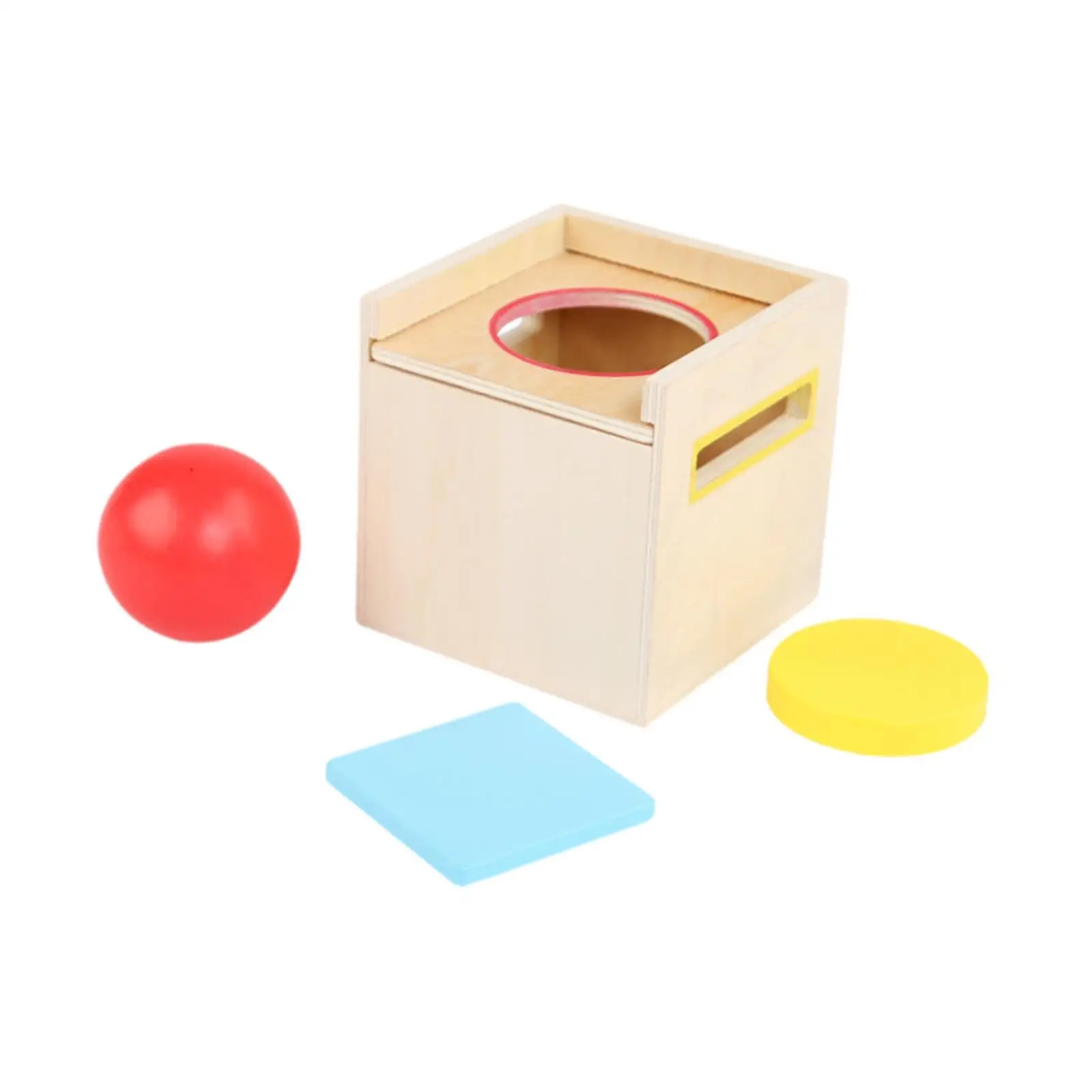 Boîte de permanence d'objets, boîte de dépôt, développement des garçons et des filles, jouet de Coordination œil-main, Classification des couleurs à trois formes
