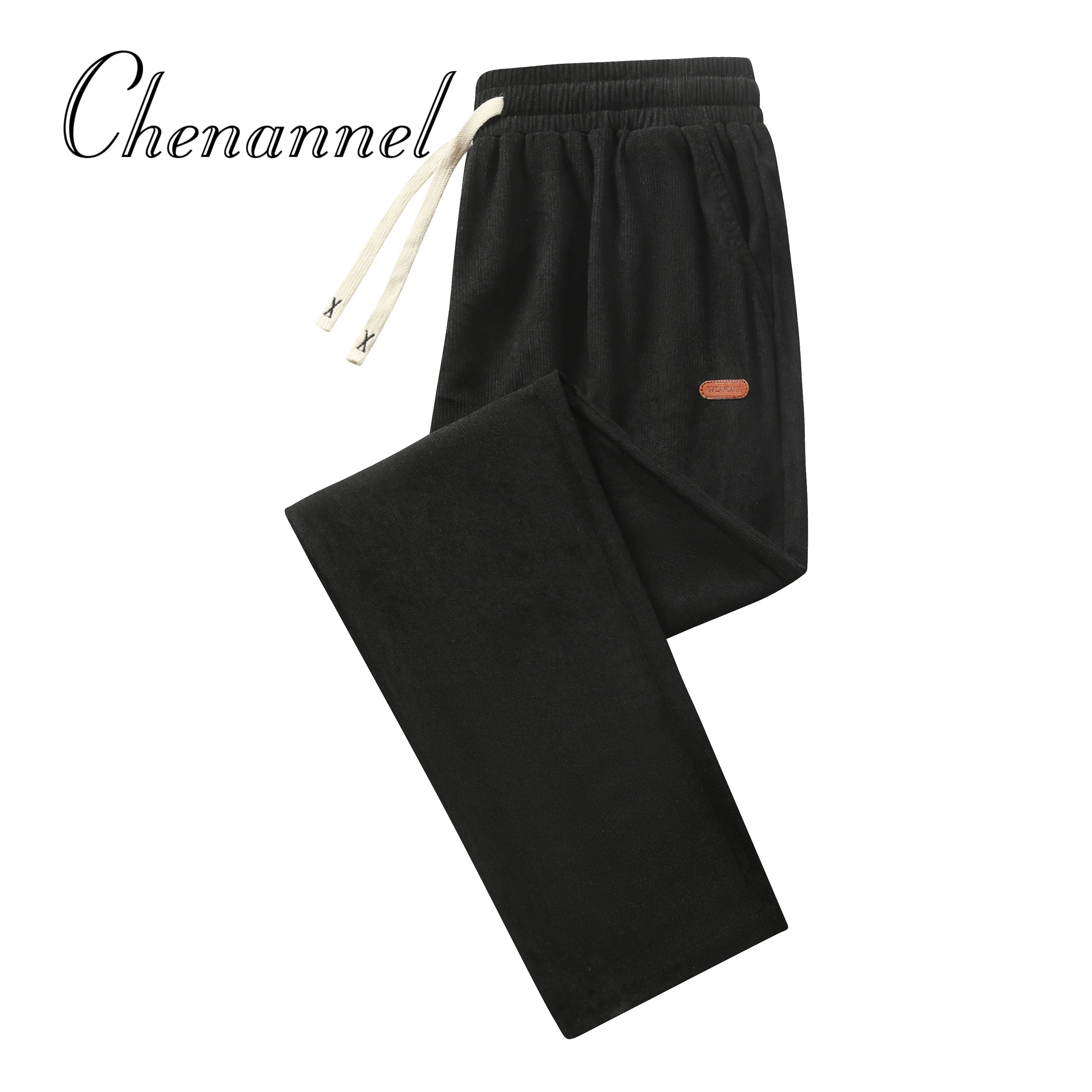 

Men's Corduroy Casual Pants Spring Autumn Large Size Elastic Waist Sports Dirt Resistant Wear Resistant Sweatpants Workwear