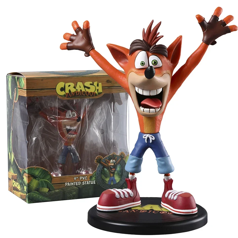 

Crash Bandicoot 22 см Коллекция украшений Фигурка Игрушечная модель Фигурка