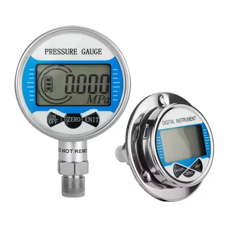 Factory CE ROHS 1% 1.6% Accuracy High Precision Intelligent Digital Pressure Gauge SS304/SS316 Material -1Bar-1000Bar Range