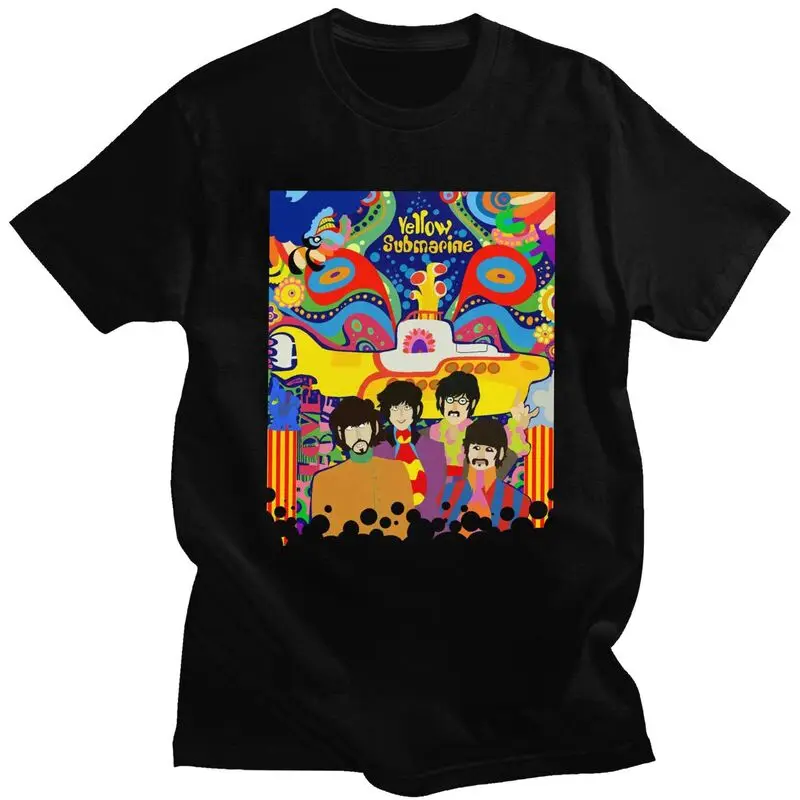 Custom The Beatle Heavy Metal Rock T Shirt Men Short Sleeves 100% Cotton T-shirt Leisure Tee Tops Fashion Tshirt