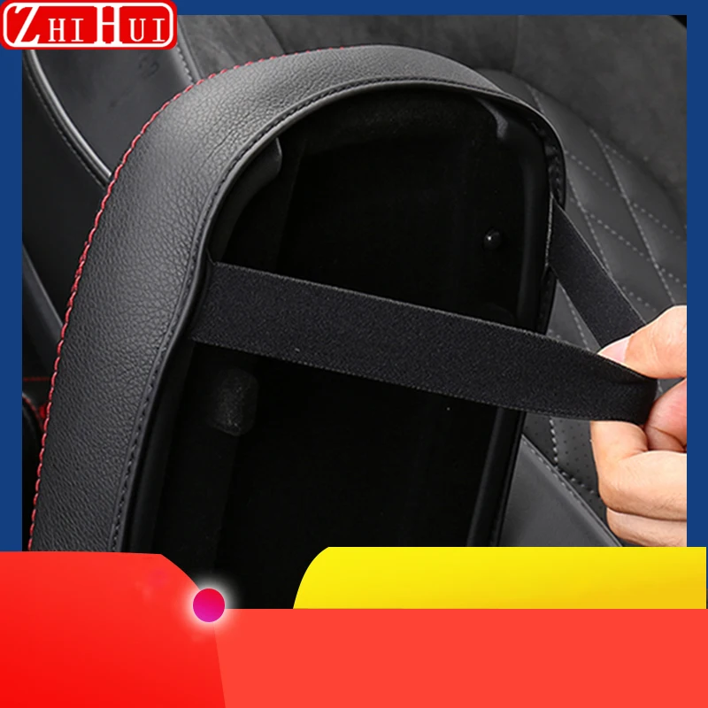 For Haval M6 2024 2023 2nd Gen M6 Plus Car Styling Armrest Anti-dirty Pad Cover Sticker PU Leather Cover Auto Accessories