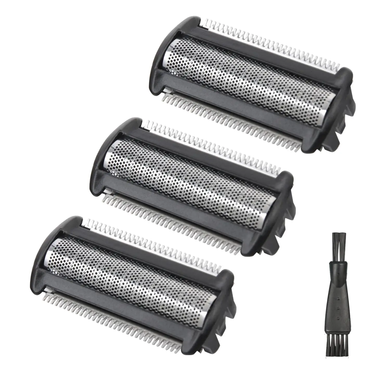 BG2000 Compatible Body Groomer Replacement Heads, Hypoallergenic Foil Shaving Cartridges, with Upgraded Blades for Men, Trimmer