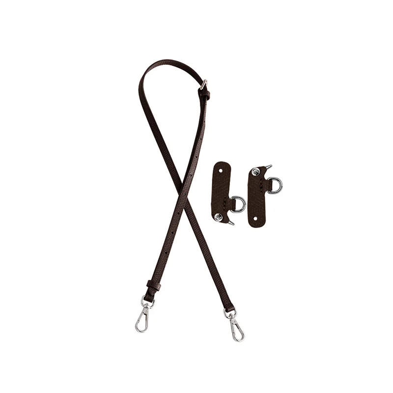 Lederen vervangende crossbody tasriem voor Longchamp Mini Bag schouderriem zonder ponsen Modificatie tasaccessoires