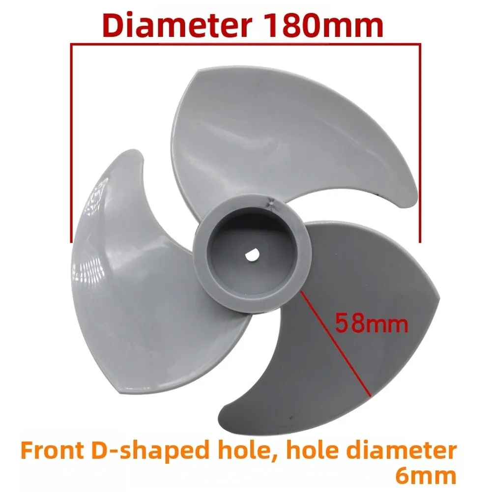 Three-Leaf Fan Blade Set for Rotor Floor Fans Supporting Standard Assembly Requirements and Air Delivery Performance
