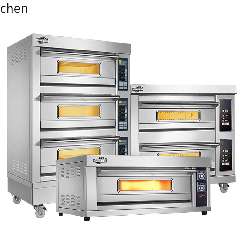 

KX electric oven large two or three layers six or nine plates bakery egg tart moon cake pastry gas oven pizza