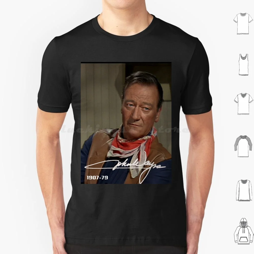 John Wayne T Shirt Men Women Kids 6xl John Wayne Hollywood John Wayne Actor John Wayne Bravo John Wayne Bravo Movie Gun John