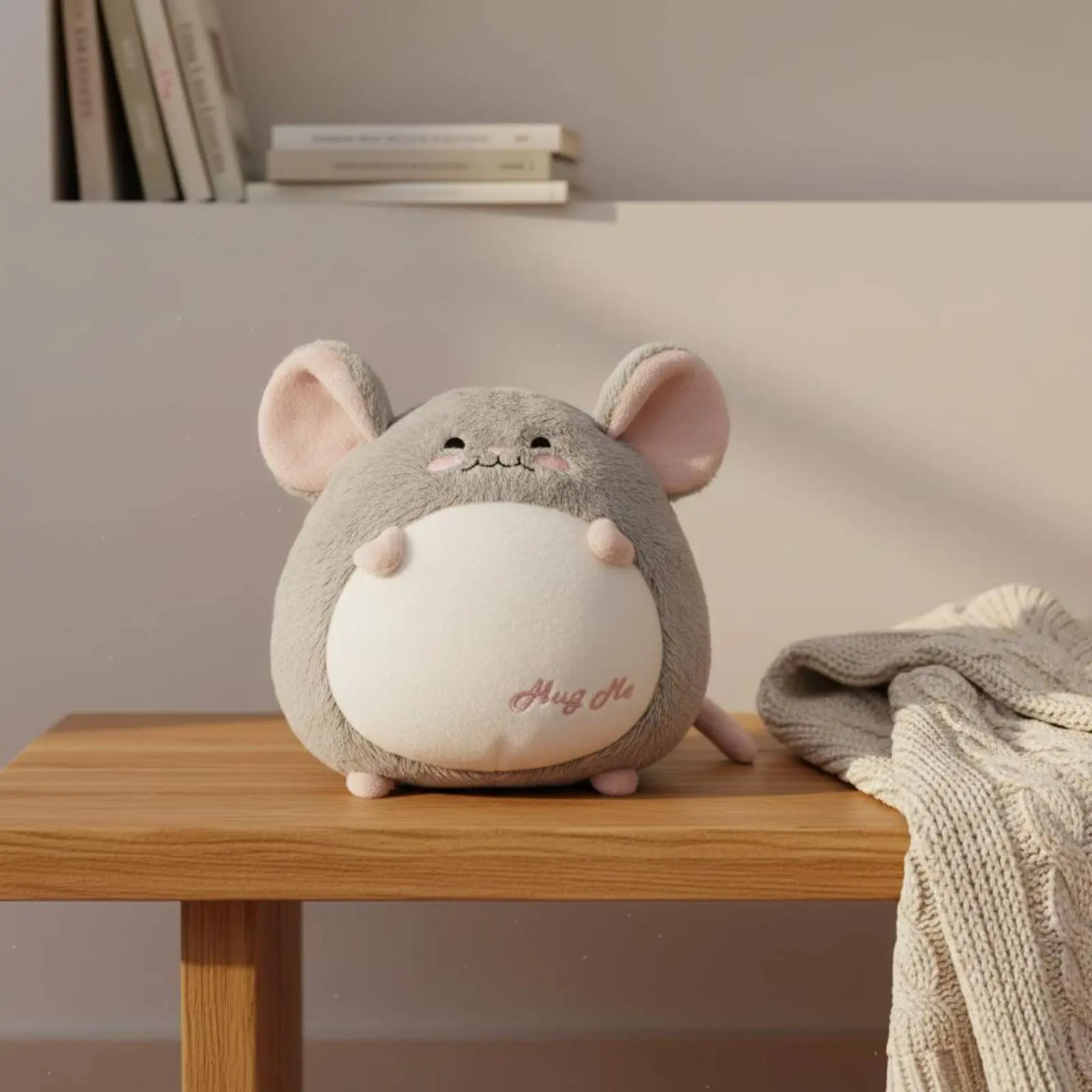 

Big Belly Creature Doll Snuggly and Comforting Plump Creature Plushie Home Decoration PP Cotton Filled for Young Children