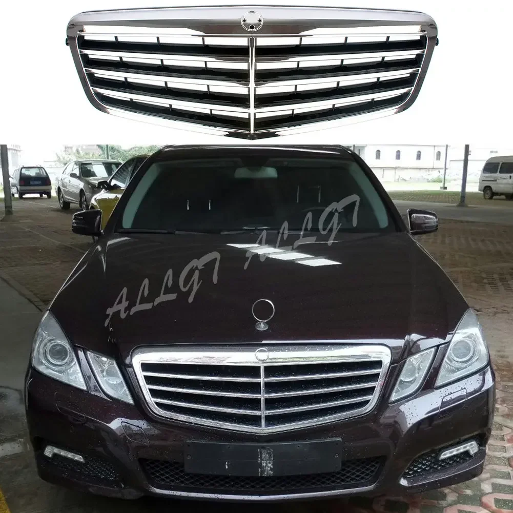 

Передняя гонка Facelift гриль верхняя решетка бампер крышка для Mercedes-Benz W212 E-Class E250 E280 E300 E320 E400 E430 2009-2013 OE