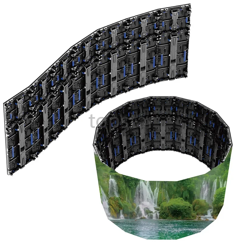 P2.9/P3.91 500x500 Flexible Outdoor Rental High Refresh LED Display Video Wall