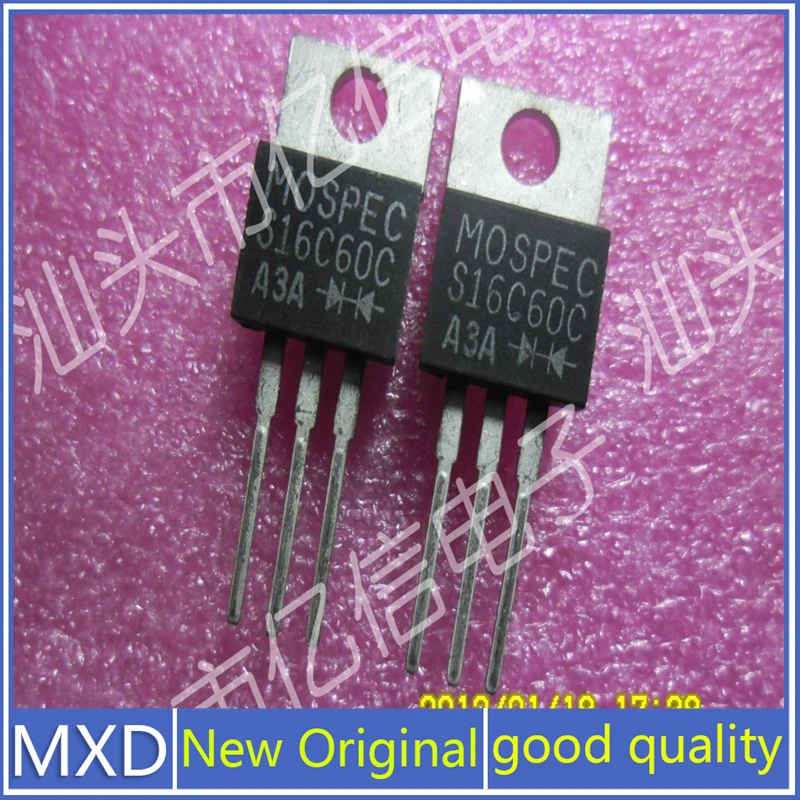 5Pcs/Lot New Original Imported Schottky Diode S16C60C 16A60V Good Quality In Stock