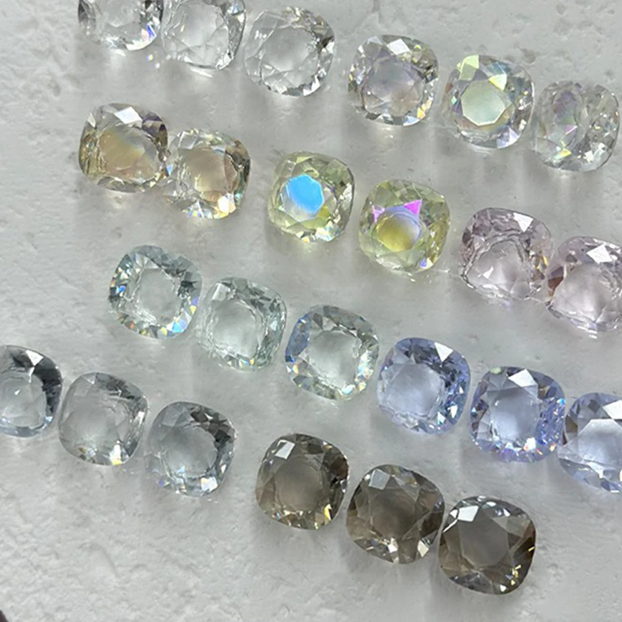 5Pcs/Pack 5A Crystals Small Rhinestones For Nails Art Decorations Clear Crafts Glass Jewelry Diamond Gems