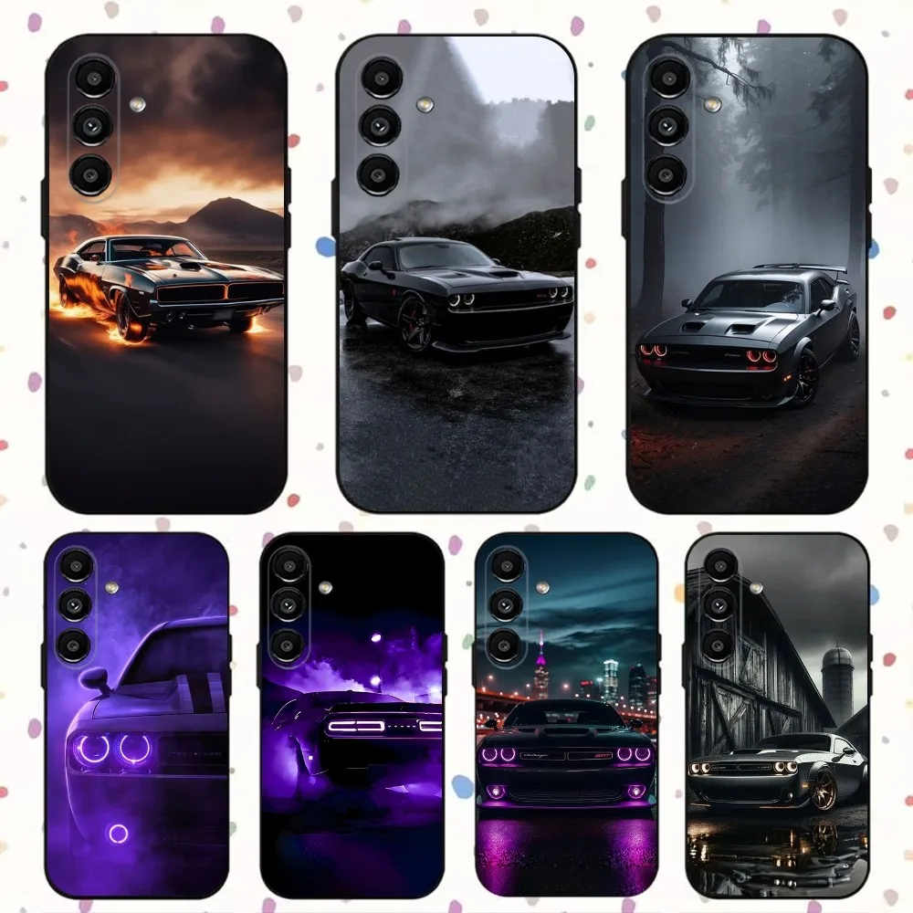 Dodge Challenger S-SRT  Phone Case For Samsung S24,S21,S22,S23,S30,Ultra,S20,Plus,Fe,Lite,Note,10,9,5G Black Soft Cover